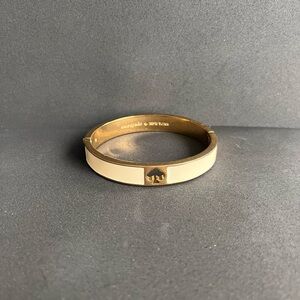 Kate Spade Ivory and Gold Bracelet